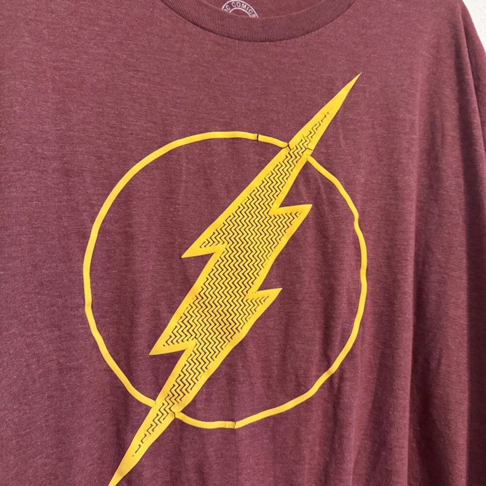 DC Comics Flash Men's Short Sleeve Shirt, 3XL - Picture 2 of 6